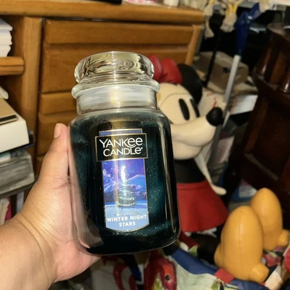 NWT Yankee Candle Winter Night Stars. 22oz - Picture 5 of 8